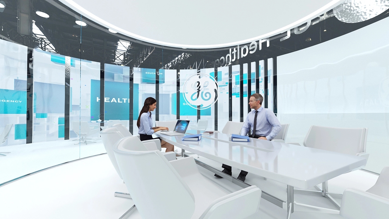 GE醫(yī)療器械展展臺設(shè)計搭建案例分析