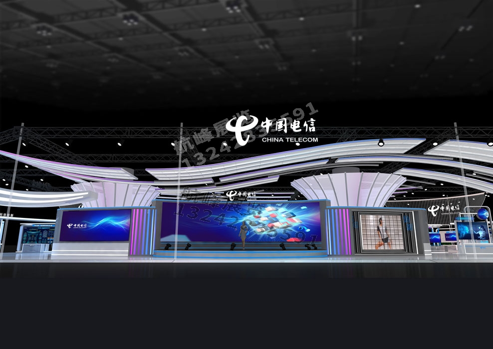 電信展臺(tái)設(shè)計(jì)方案