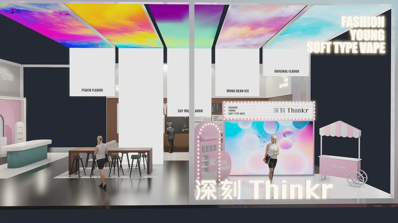 廣交會中國進出口商品交易會深刻Thinkr展位設計搭建案例分析