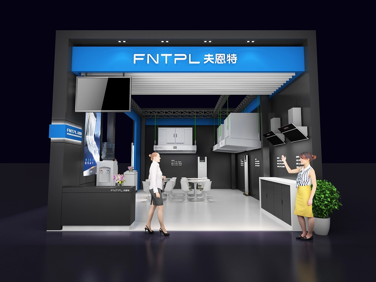 廣交會中國進出口商品交易會夫恩特展臺設計搭建案例分析